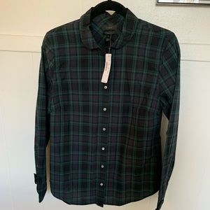 JCREW Plaid Button Down
